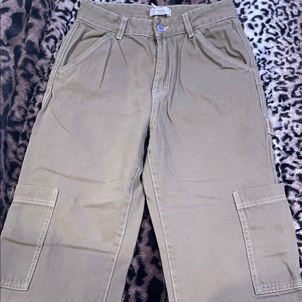 H&M Green Cargo Pants